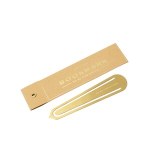 Izola To Be Continued Brass Bookmark