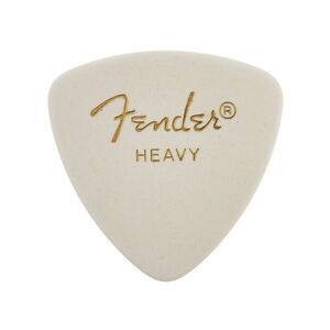 Fender 346 Guitar Picks White Heavy (12 Pack)