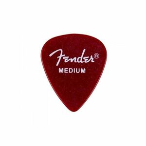 Fender California Clears Guitar Picks Medium Red (12 Pack)