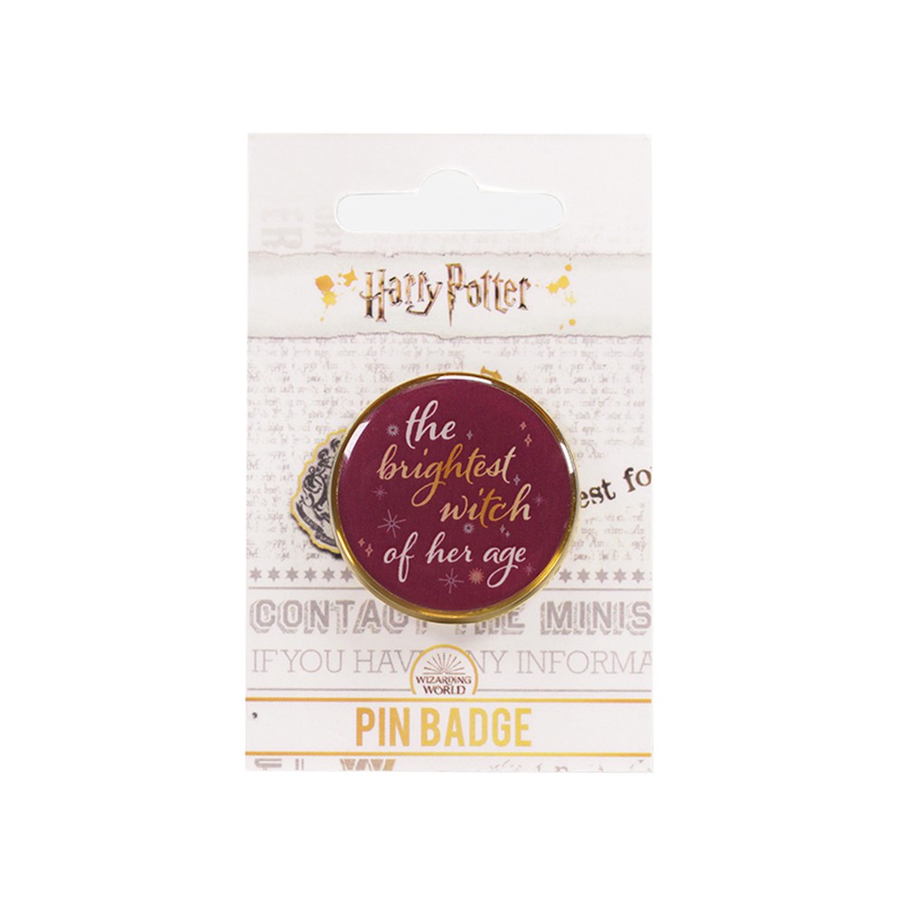Harry Potter Hermione Pin Badge Enamel