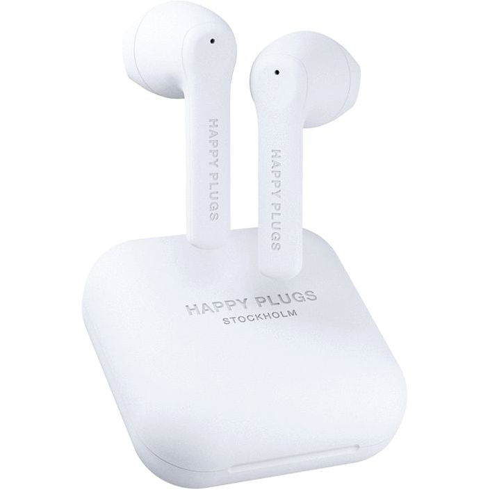 Happy Plugs Air 1 Go White True Wireless Headphones