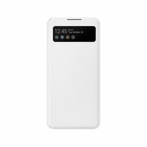 Samsung S View Wallet Cover for Galaxy A42 White