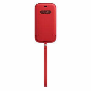 Apple Leather Sleeve with Magsafe (Product)Red for iPhone 12 Pro/12