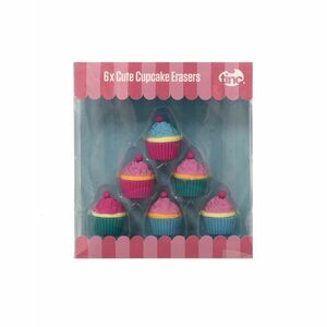 Tinc Cupcake Erasers Set Of 6