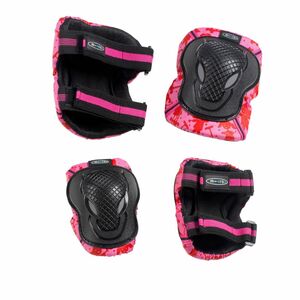 Micro Knee And Elbow Pads Pink Set L
