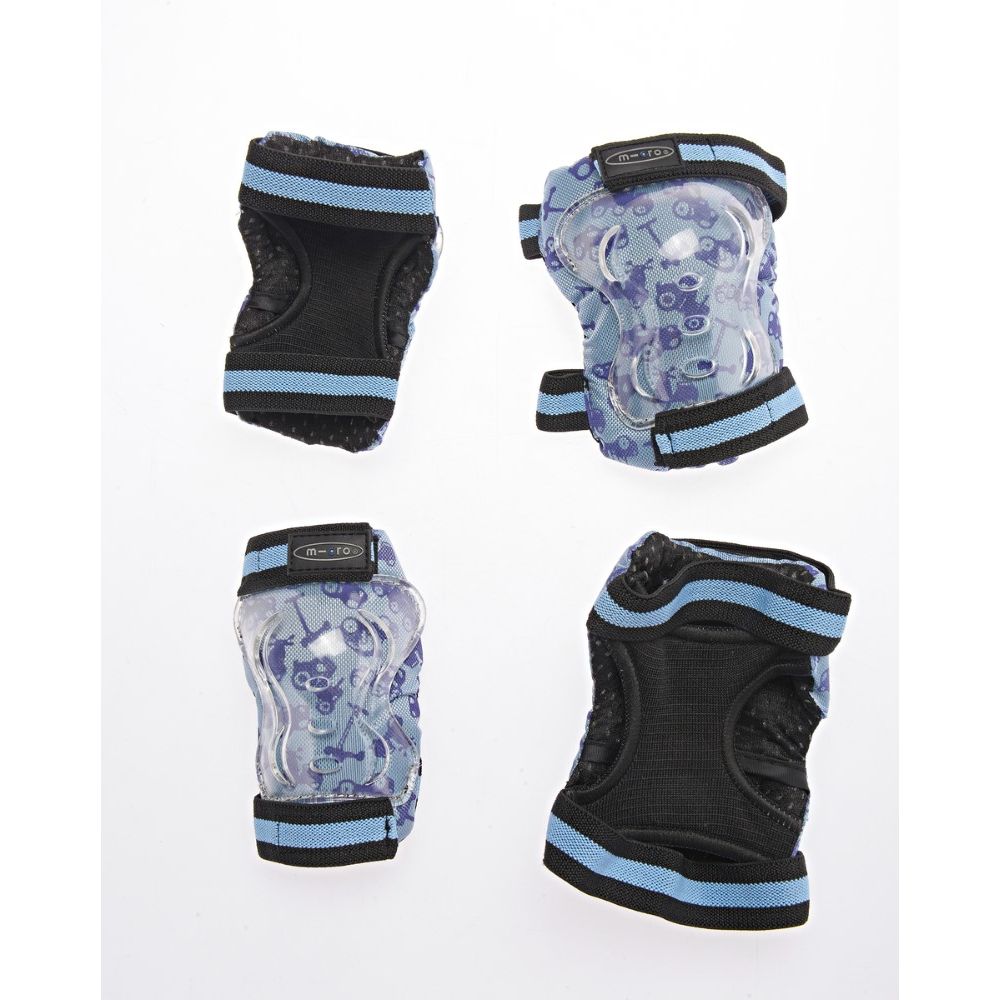 Micro Knee And Elbow Pads Blue Set L