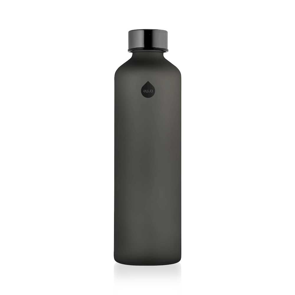 Equa Mismatch Glass Water Bottle Ash 750ml