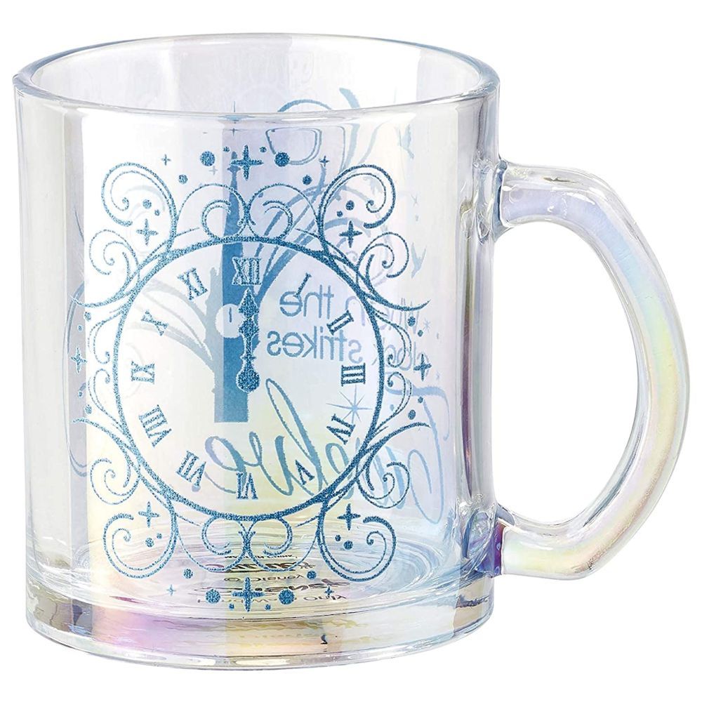 Funko Cinderella Platinum Anniversary Glass Mug When The Clock Strikes Twelve