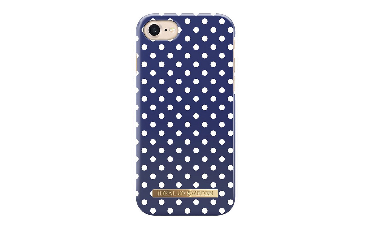 iDeal Fashion Case S/S17 Blue Polka Dots For iPhone 8/7