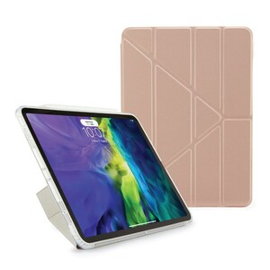 Pipetto Metallic Origami Case Rose Gold For iPad Air 10.9-Inch