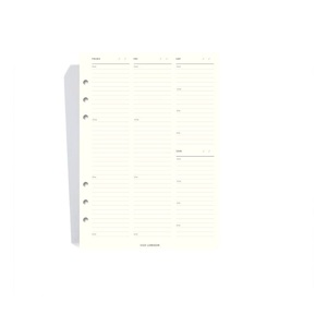 Career Girl London Weekly Pages Inserts Planner