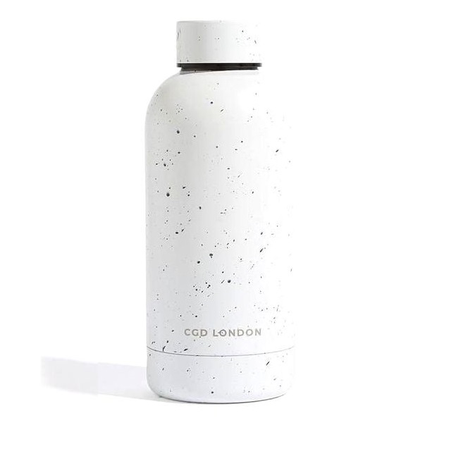 Career Girl London Speckled Stainless Steel Water Bottle Small 350 ml