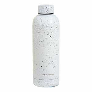 Career Girl London Speckled Stainless Steel Water Bottle 500ml