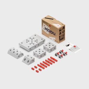 Modu Explorer Kit - Life-Size Toy Building Set - Red