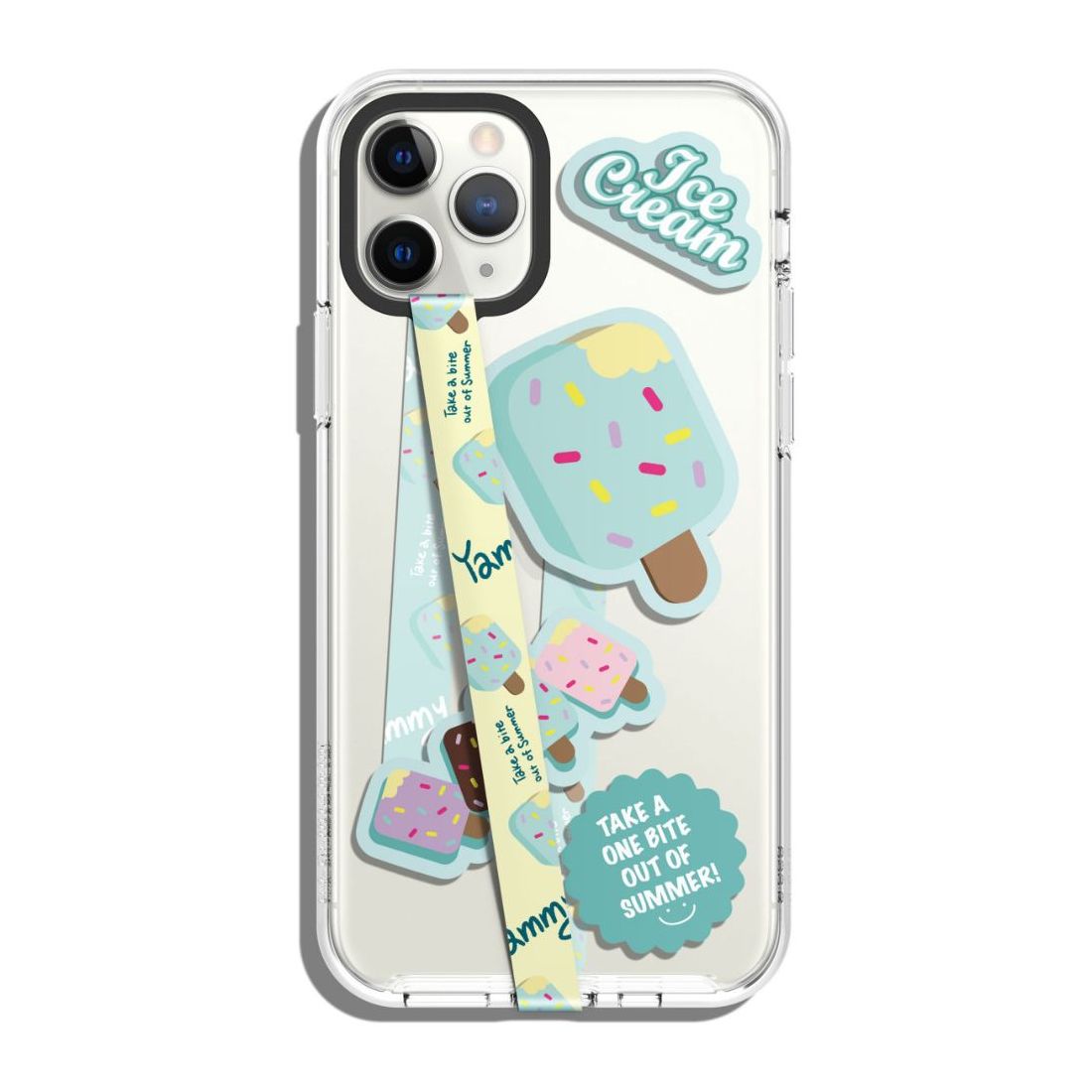 Elago Phone Strap Beige Strap & Mint Ice Cream for Smartphones