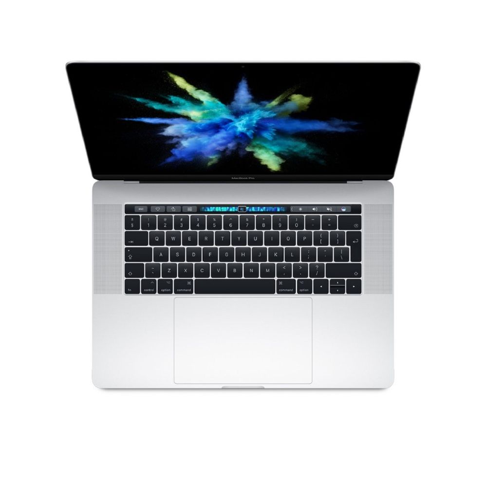 Apple MacBook Pro 15-inch with Touch Bar Silver 2.8GHz quad-core i7/256GB (Arabic/English)