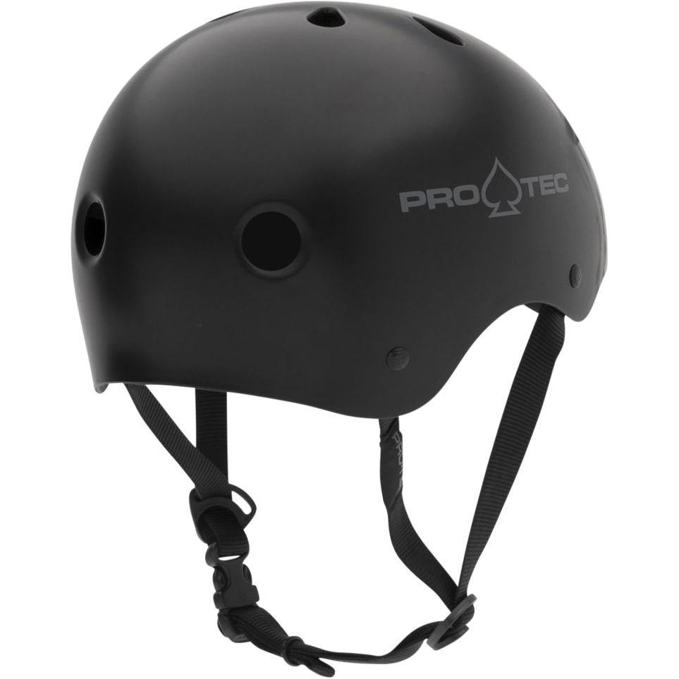 Pro-Tec Classic Skate Helmet Matte Black (Medium)