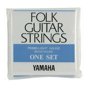 Yamaha FS520 Steel Guitar Strings - Brass Wound (12-53 Gauge)