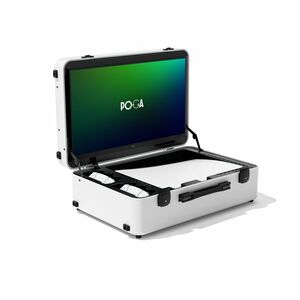 Indi-Gaming Poga Lux Portable Gaming Monitor for Sony PlayStation PS5 White