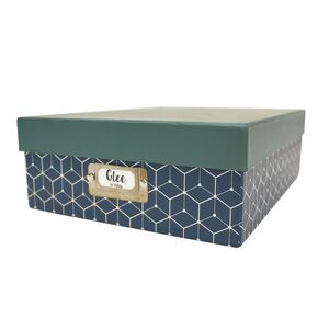 Pukka Pads Glee Storage Box Folder Dark Blue