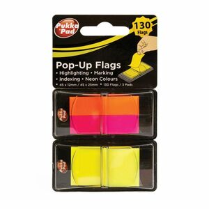 Pukka Pads Pop Up Flags 2 Mixed Sizes