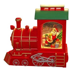 Santa's Workshop LED Snow Globe Train Engine 22cm