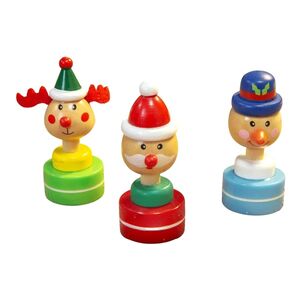 Santa's Workshop Christmas Character Wooden Ink Stamps (Assortment - Includes 1)