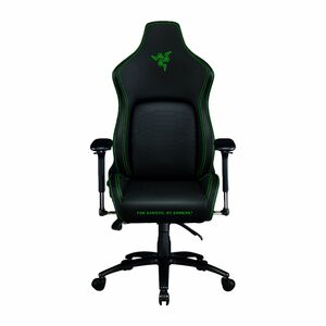 Razer Iskur Black/Green Gaming Chair with Built-In Lumbar Support