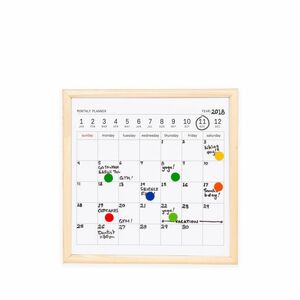 Kikkerland Mini White Board Calendar