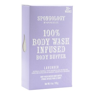 Spongelle Spongology Body Buffer Lavender 20+ Washes 113g