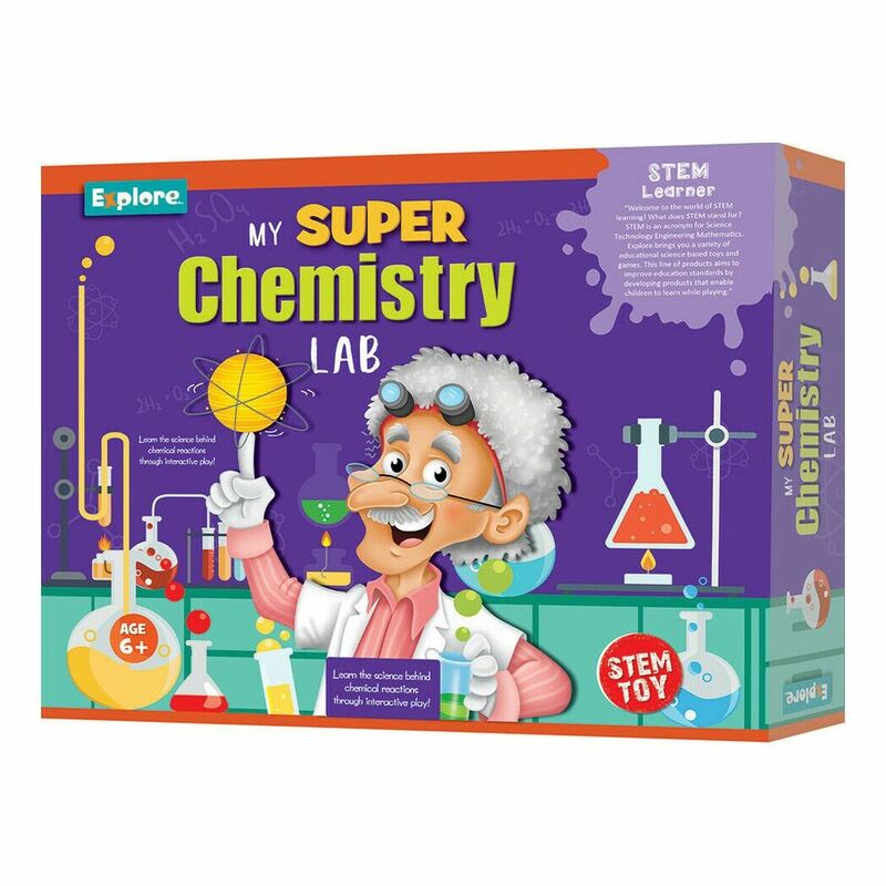 Eksploe Stem Learner DIY Science Kit - My Super Chemistry Lab