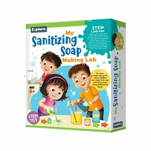 Eksploe Stem Learner DIY Science Kit - My Sanitizing Soap Making Lab