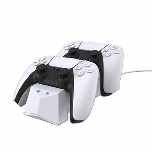 Gamewill Dual Controller Charging Dock for DualSense Controller White