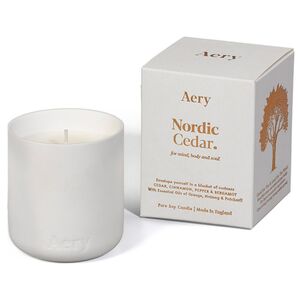 Aery Nordic Cedar Scented Candle
