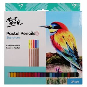 Mont Marte Pastel Color Pencils (24 Pencils)