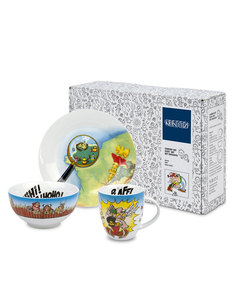 Konitz Asterix Hihi!Haha!Hoho! Porcelain Gift Set