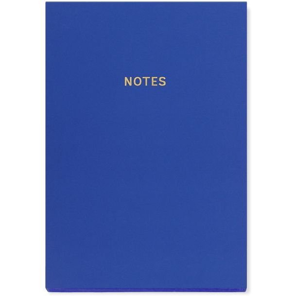 Go Stationery Colourblock Royal Blue A5 Notebook