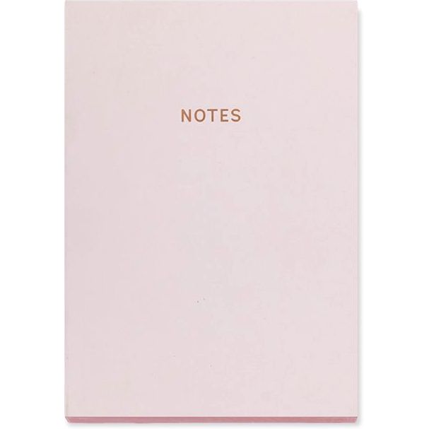 Go Stationery Colourblock Dusky Pink A5 Notebook