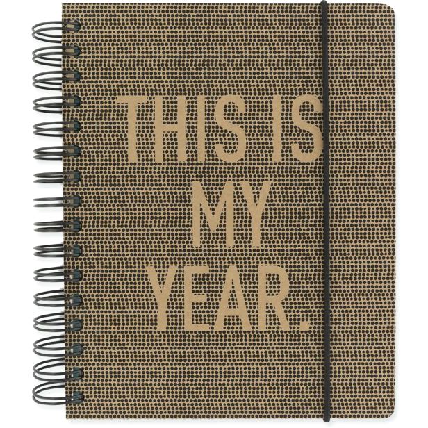 Go Stationery Kraft Typo This Is My Year A5 2017/18 Planner