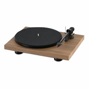 Pro-ject Debut Carbon Evo Belt-Drive Turntable with Ortofon 2M Red - Walnut