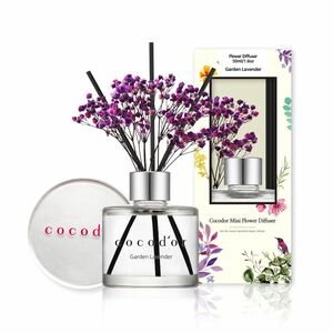 Cocod'Or Flower Garden Lavender 50ml Diffuser + Reed Stick 3Pcs