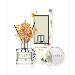 Cocod'Or Flower Floral Bouquet 50ml Diffuser + Reed Stick 3Pcs
