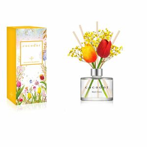 Cocod'Or Tulip Flower/Mango Jasmine 200ml Diffuser +Reed Stick 5Pcs