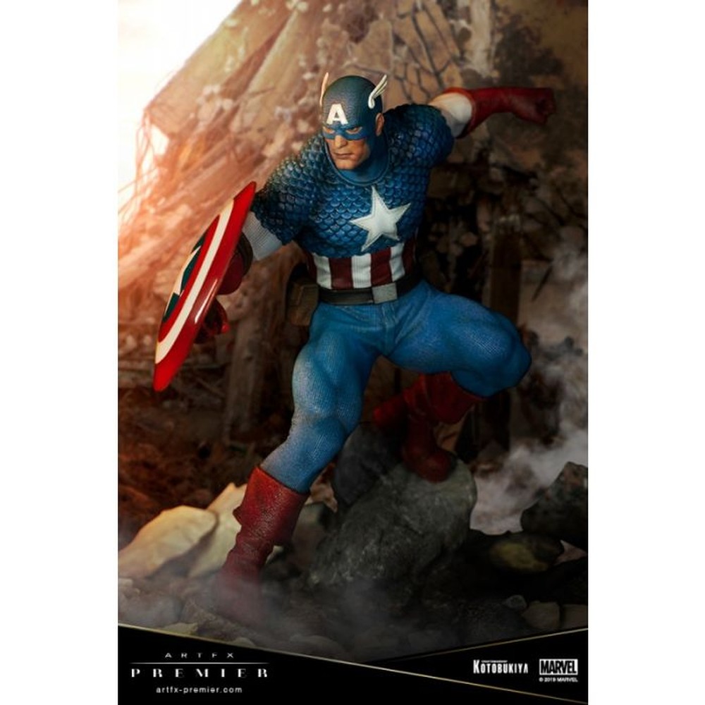 Kotobukiya Artfx Premier Captain America 1/10 Statue