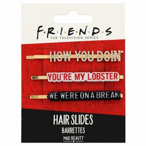 Mad Beauty Friends Hair Slides (Set of 3)