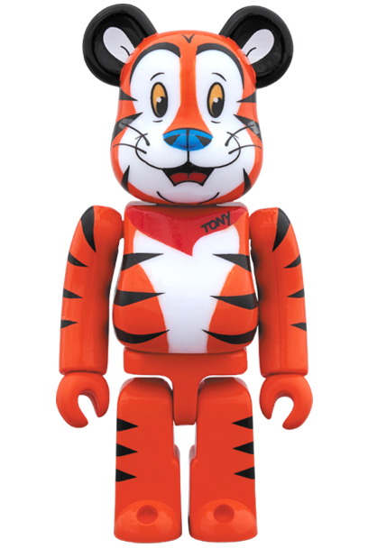 Bearbrick Tony the Tiger 100/400% Figures (Set of 2) (7/28 cm)