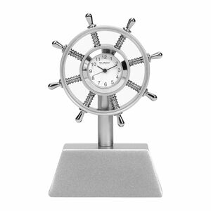 William Widdop Miniature Ship's Wheel Clock