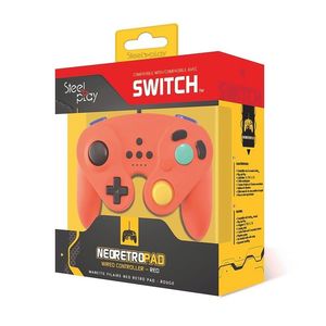 Steelplay Neo Retro Red Wired Controller for Nintendo Switch