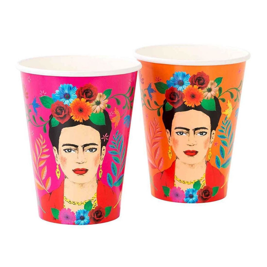 Boho Mix Large Paper Cup 12oz (Pack of 12)