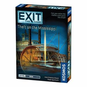 Kosmos Games Exit Theft On The Mississippi Board Game